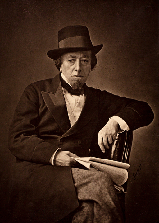 Benjamin Disraeli, photographed by Cornelius Jabez Hughes in 1878